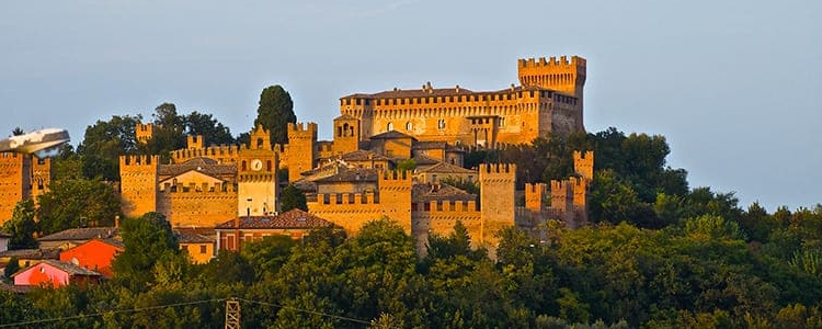 Hrad Gradara – Danteho hrad lásky - Itálie - cestování - dovolená v itálii - Panda na cestach - panda1709